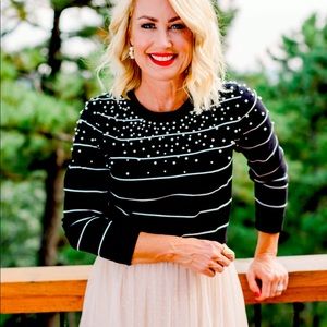 Gibson Frosted Long Sleeve Crew Neck Sweater